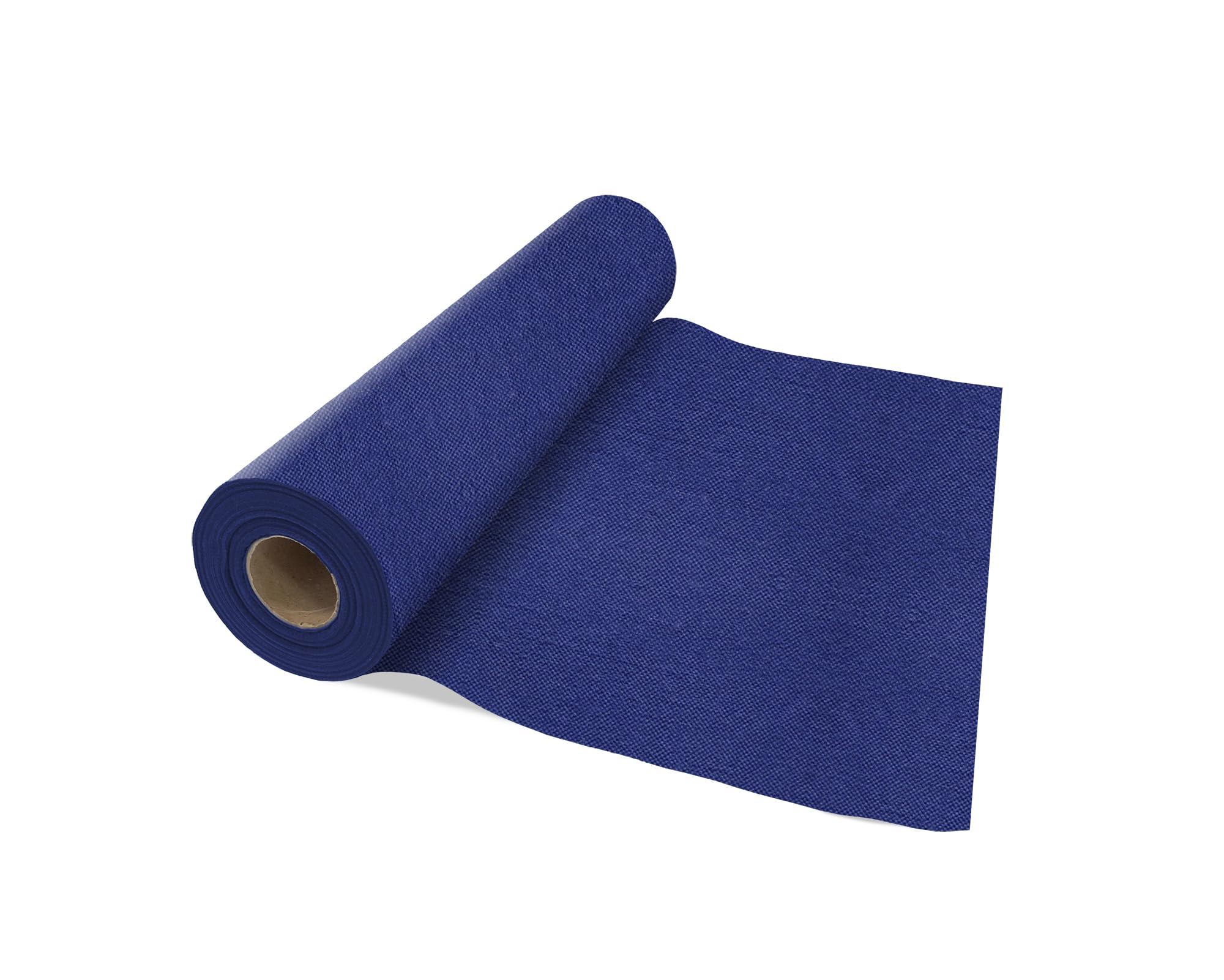 VelaHub Airlaid 20 Table Runners 40 x 120 cm 24 m Roll Disposable Runner Dark Blue