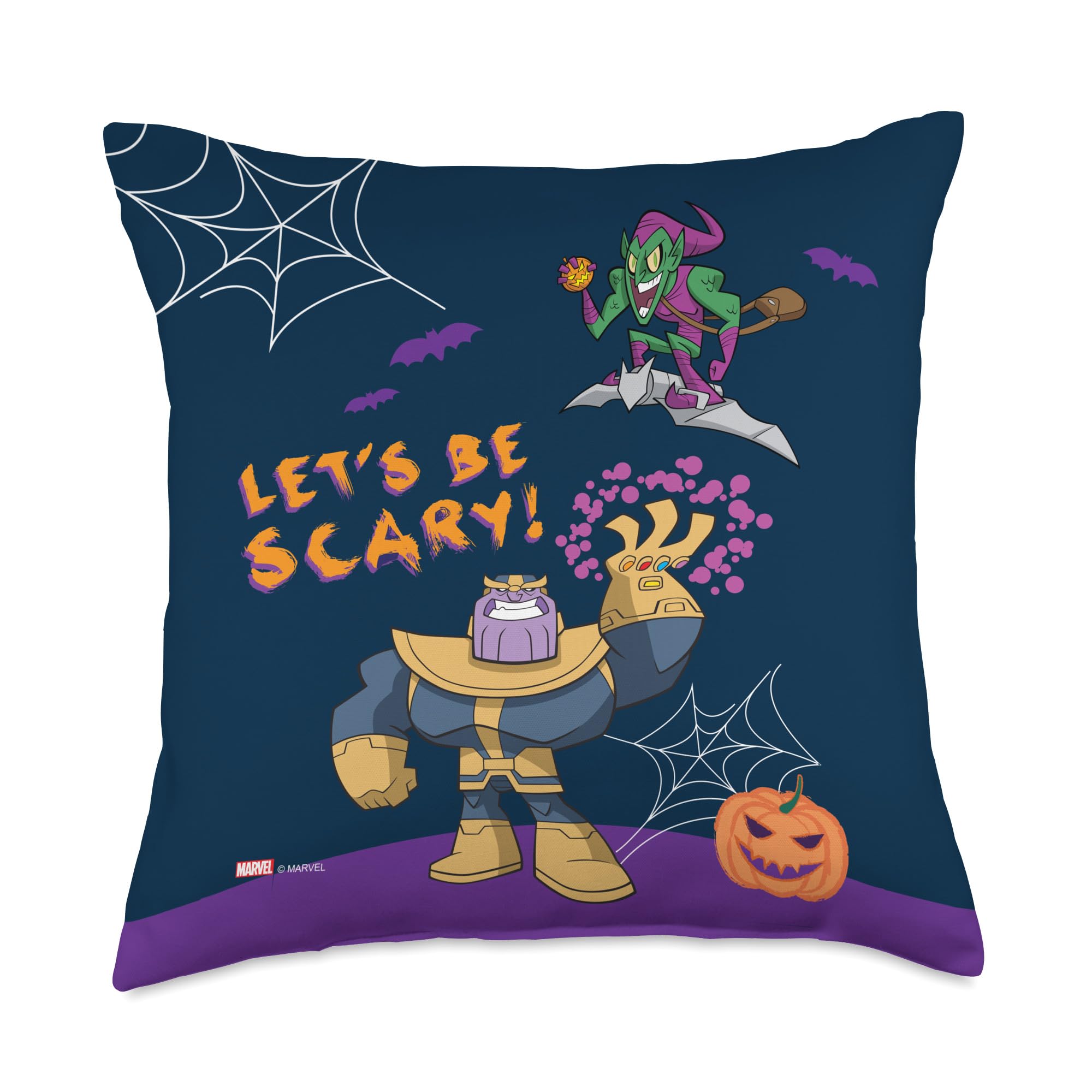 Coussin Thanos Marvel Studios Halloween le cadeau idéal pour les fans de comics de super-vilains