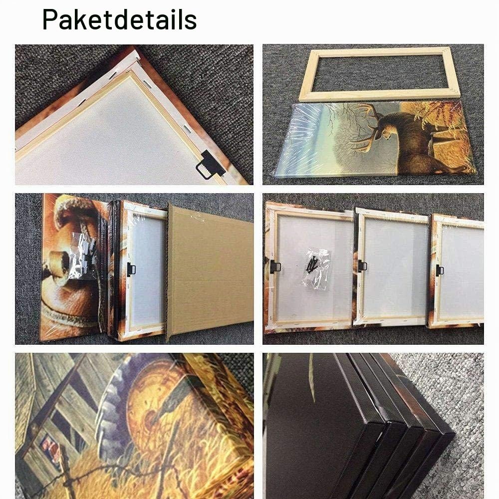 MPPSU Jujutsu Kaisen Anime-Poster Kunstdrucke Modular Wandkunst Modern Wanddekoration Wandbilder Wohnzimmer Schlafzimmer Leinwandbild 5 Teiliges Leinwände Kreatives Geschenk Mit Rahmen 100 * 50cm