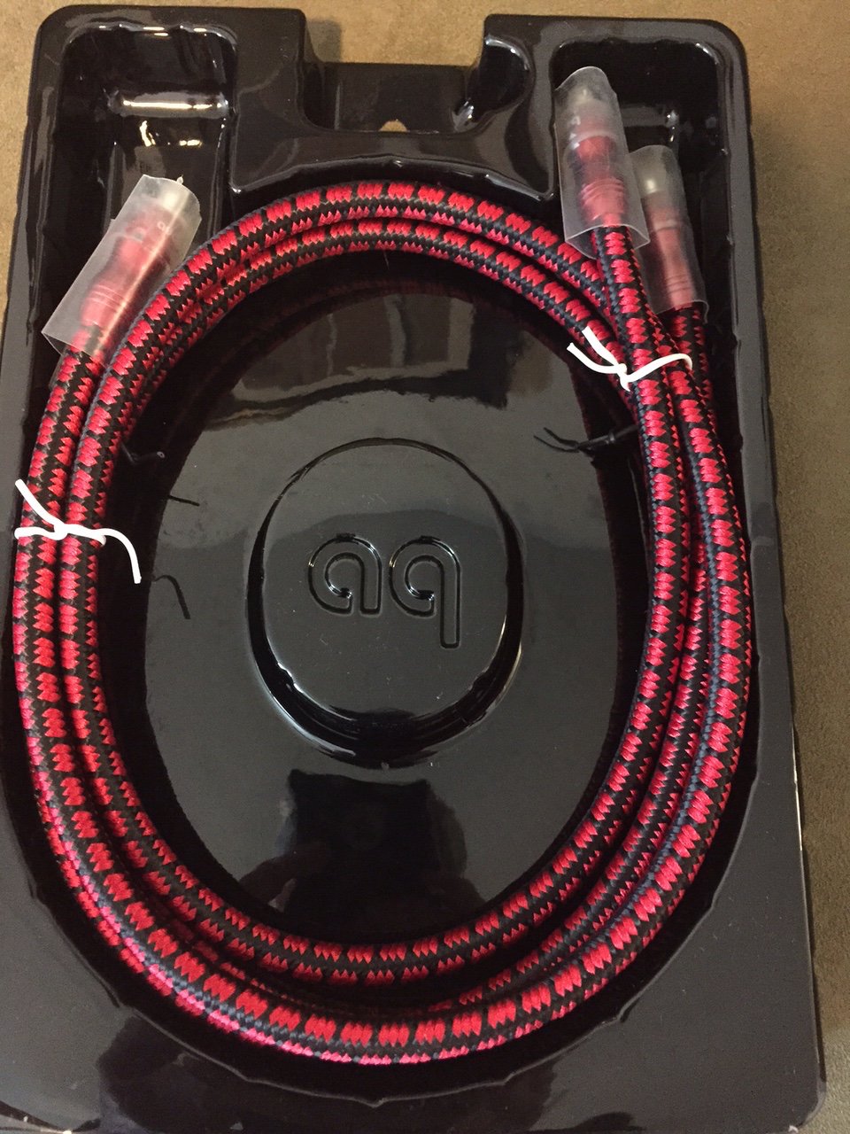 AudioQuest King Cobra RCAケーブル 1m Amazon | AudioQuest Kingcobra オーディオケーブル - RCAプラグ