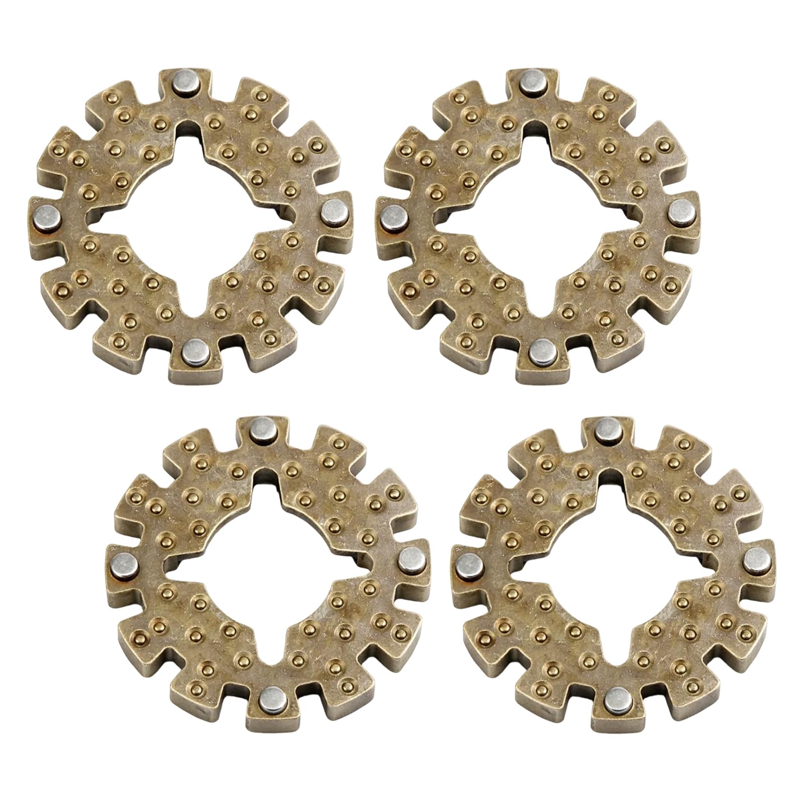 Arbor Adapter, 4-Piece Conversion Kit, Universal Oscillating Saw Blade Adapter, Professional Tool Compatibility, 25mm Diameter