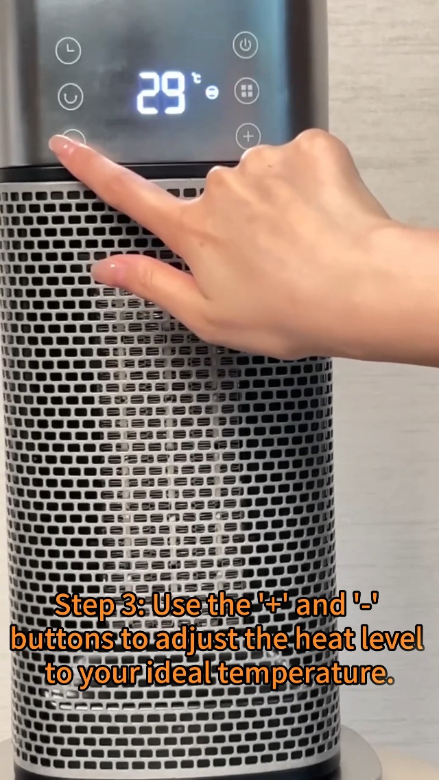 Dreo Dr-hsh003 Manual 1500-Watt Electric Ceramic Space Heater