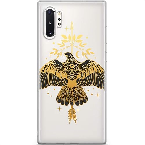 Miniatura 10 de Mertak Funda compatible con Samsung Galaxy A73 A72 5G A71 A70 A53 A52 A32 A50 A21s Flexible TPU Ligero Diseño de silicona Luna Diseño Anubis Patrón