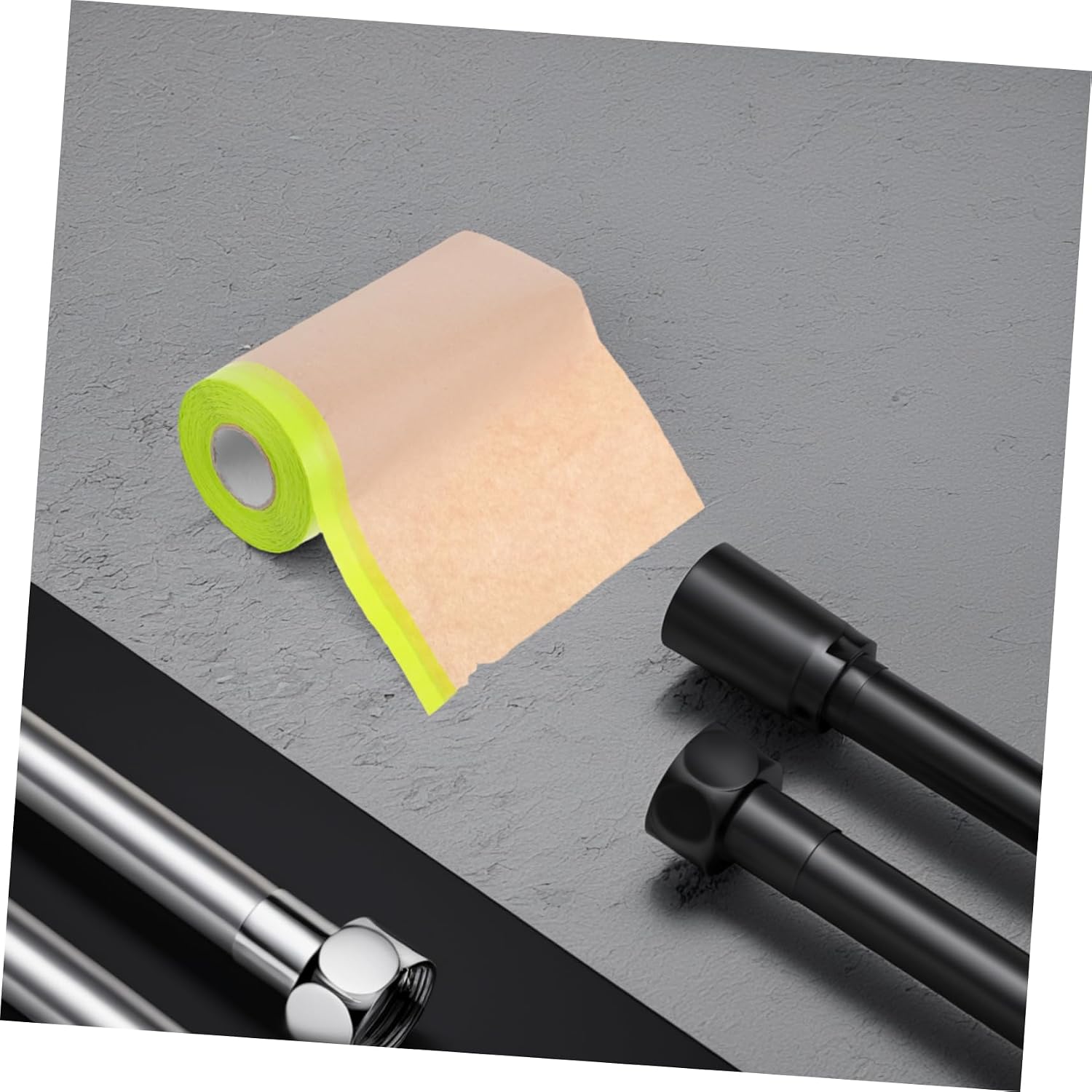 jojofuny 5Pcs Semi Transparent Masking Film Paper for Artists Automotive Design Projects Easy Cut Repositionable Solvent Resistant No Residue Transfer