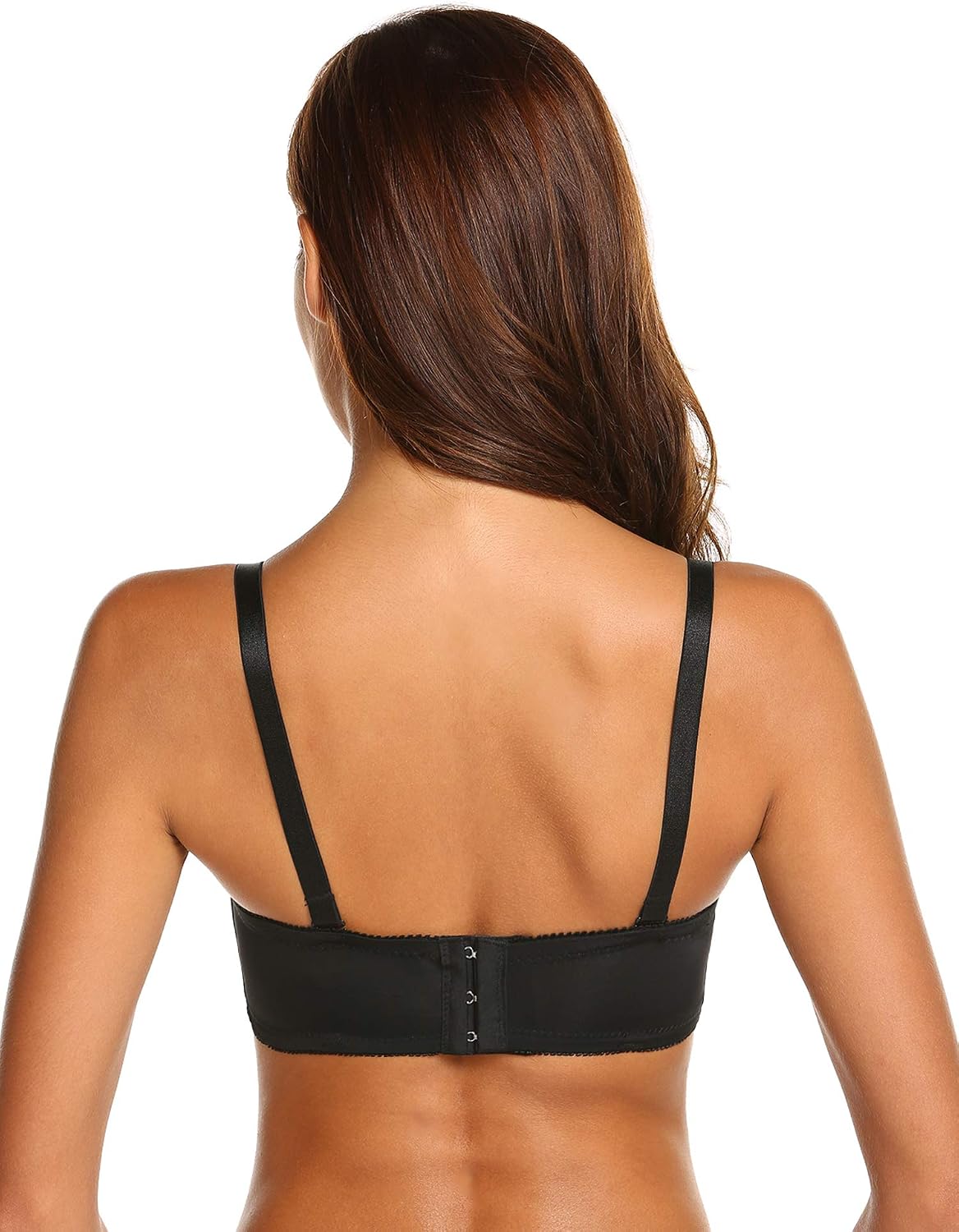 Ekouaer Nursing Sleep Bra 2 Pack Soft Wireless Breastfeeding Bra Wrap Front Maternity Bralette Wide Shoulder Straps Bra