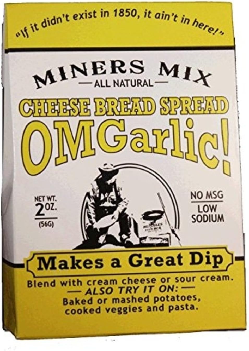 Miners Mix OMGarlic! Cheese Bread Spread Amazon.ca Grocery & Gourmet