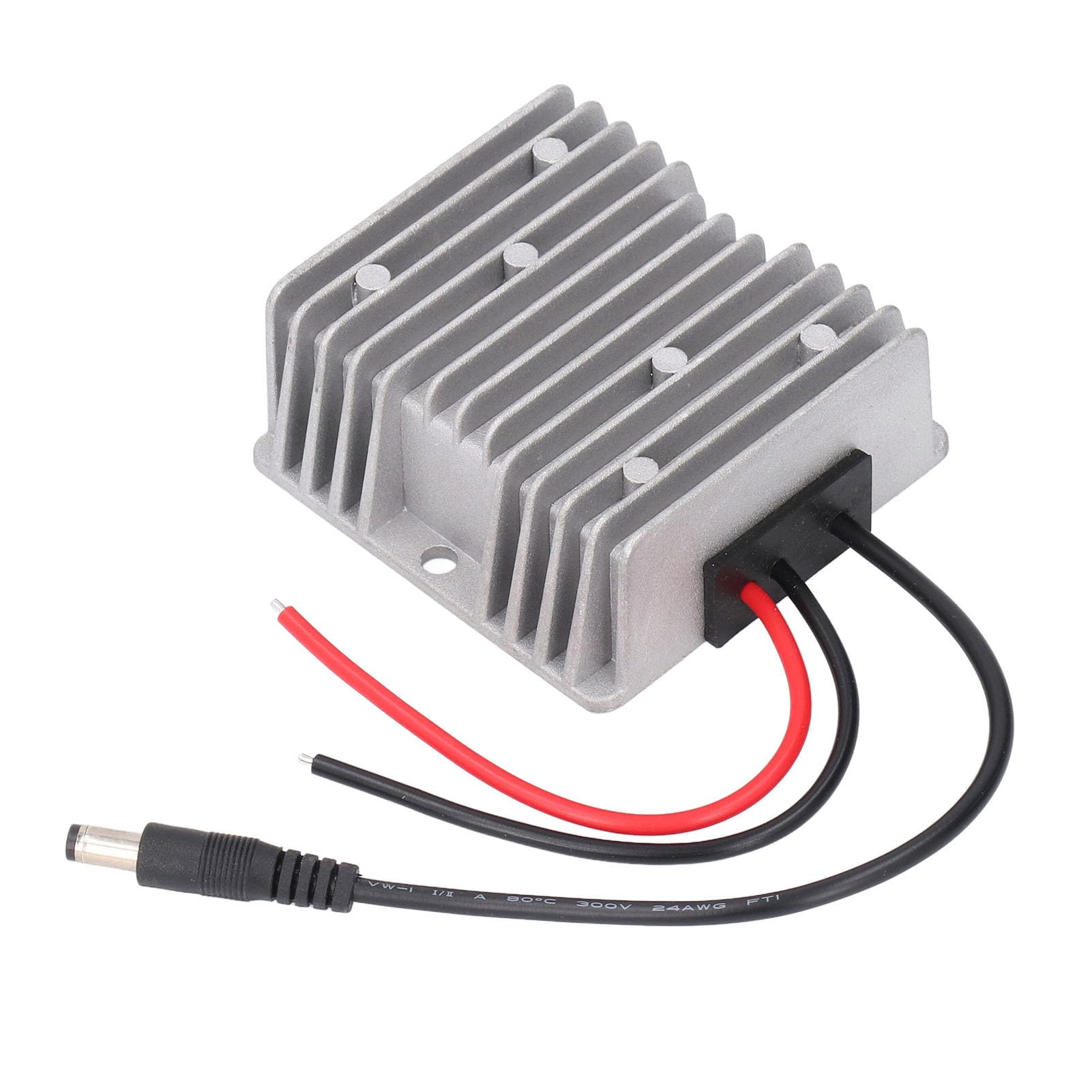 Jiawu DC-AC-Konverter, 48 V DC auf 24 V AC, 5 A, 120 W, Stromwandler, Kameratransformatormodul mit Integriertem Sicherheitsschutz für PTZ-Kameras, Fahrzeuge, Sicherheitssysteme, Krankenhausausrüstung