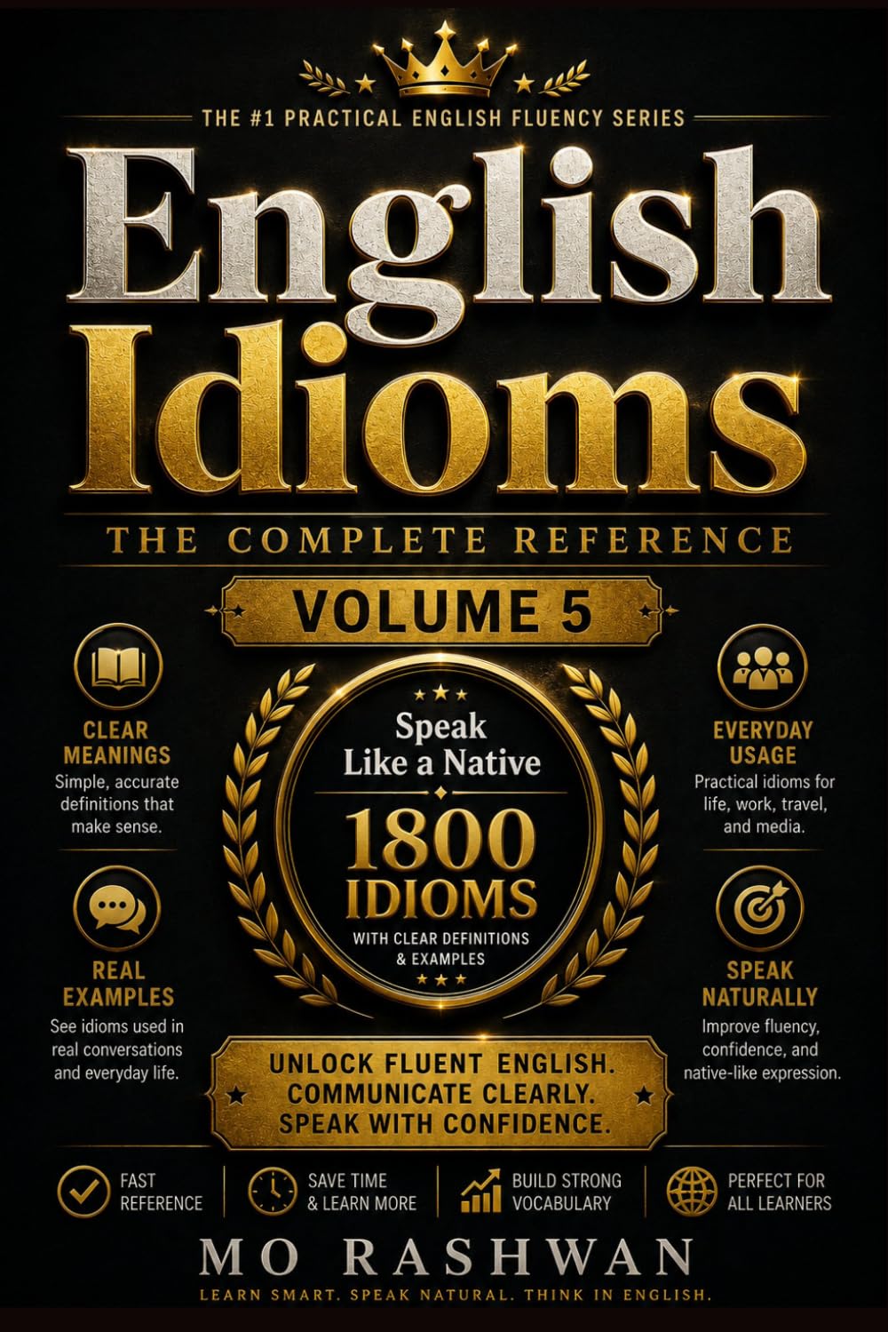 English Idioms: The Complete Reference – Volume 5 (P–T): Master Advanced and High-Frequency English Idioms from P to T with Clear Meanings, Real Examples, Dialogues, and Usage Tips