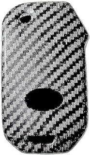 Generic Carbon Fiber Smart Key Fob Case For Kia, Sportage, Cerato 2020,2021,2022 Cover With Key Chain