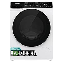 Hisense WF5V843BWSIT – Lavatrice Slim 8 kg, Classe A