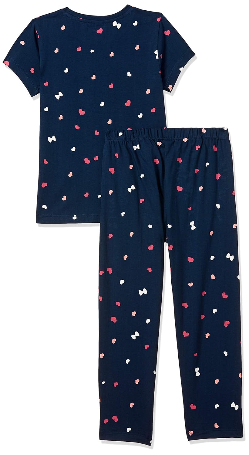 Amazon Brand - Jam & Honey Girls Girls Night Dress | 100% Cotton T-Shirt & Pajama Set | Age 2-12 Years offers donot miss 2 Amazon Brand - Jam & Honey Girls Girls Night Dress | 100% Cotton T-Shirt & Pajama Set | Age 2-12 Years offers donot miss