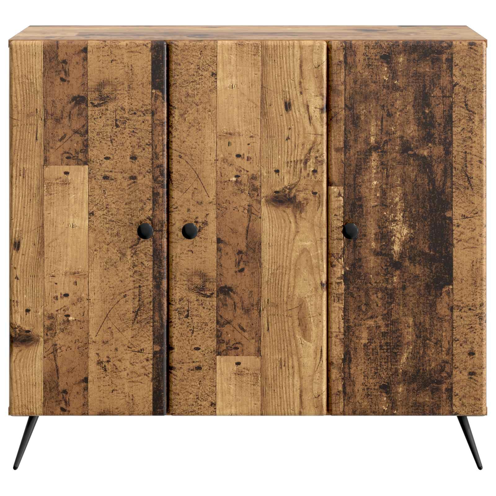 Générique Bufet Bahut drewno inżynieryjne 89 x 34,5 x 80 cm, szafka zastawa stołowa salon tradycyjny styl współczesny, przechowywanie naczyń, książki, dekoracja do jadalni, przedpokoju