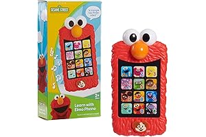 Learn with Elmo Pretend Play Phone, Kids Learning Phone for Toddlers