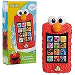 Sesame Street Learn with Elmo Pretend Play Phone, Learning and Education, Kids Toys for Ages 2 Up by Just Play