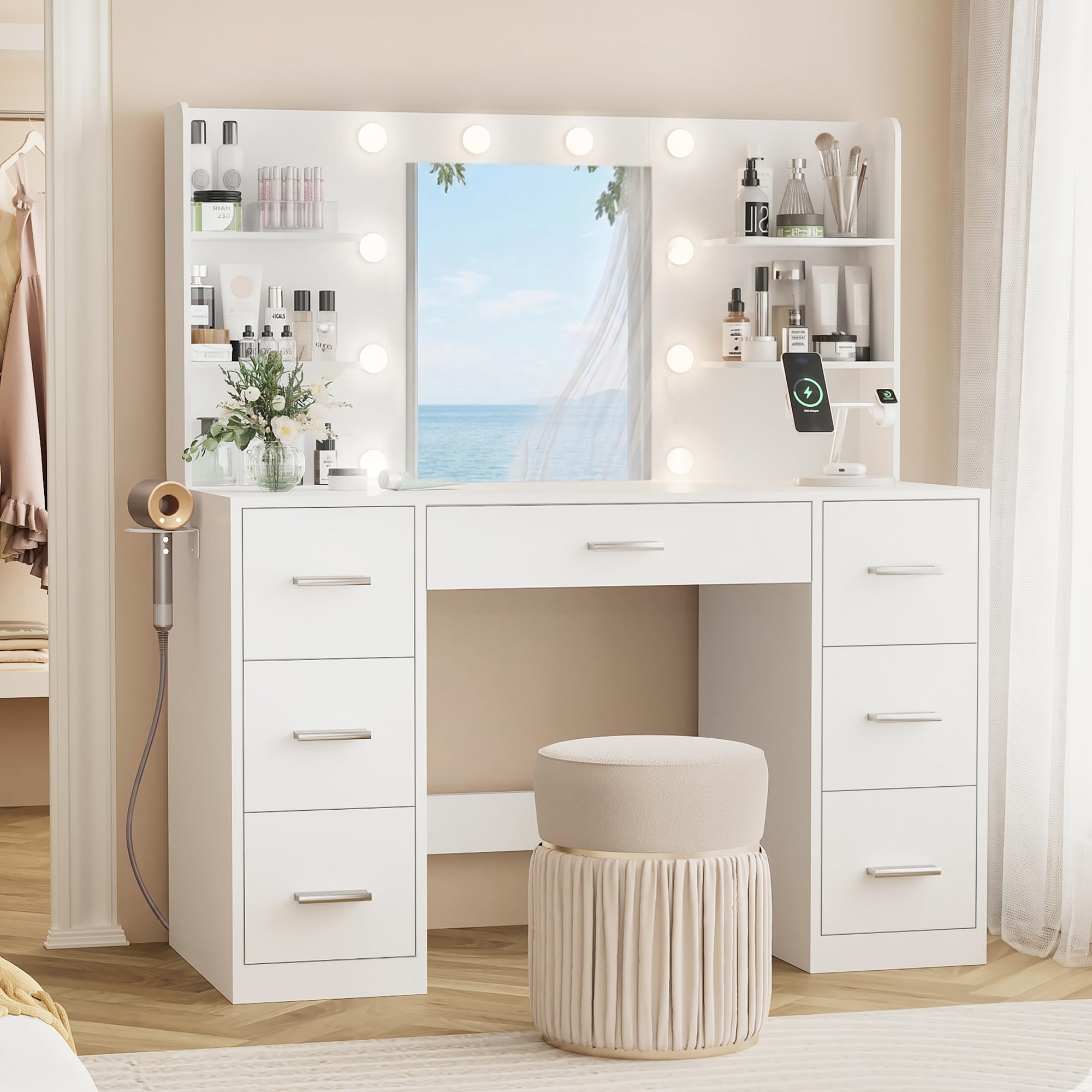 YESHOMY 43-Inch Vanity