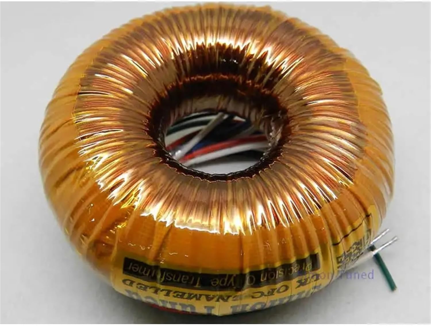 Tuned 200W Audio Fever O-Type Transformer 6N enameled Wire Hand-Wound