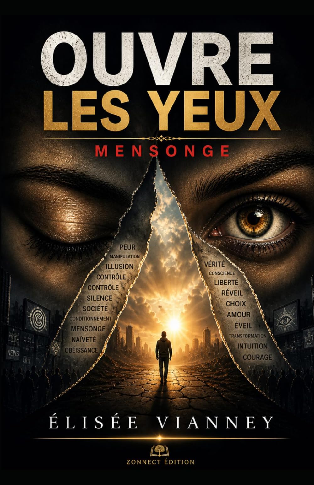 ouvre les yeux: mensonge
