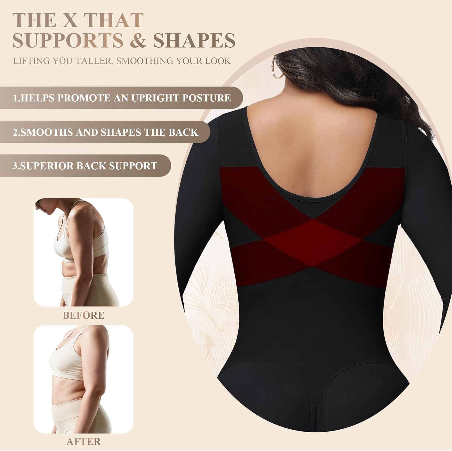 M MYODRESS Fajas Colombianas Moldeadoras Faja Body Shaper Tummy Control Shapewear for Women Post Surgery Compression Garment - Image 5