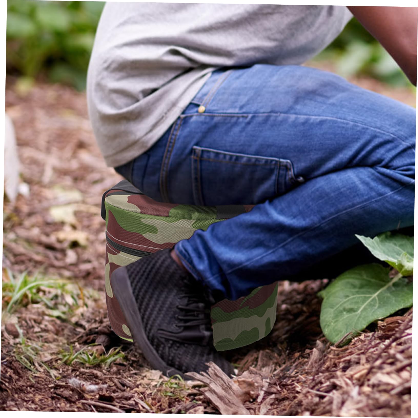 HEMOTON 2 Stück Schaumstoffhocker Für Gärtner Tragbarer Gartenhocker Leichter Hocker Für Die Gartenarbeit Zum Knien Arbeitshocker Für Den Außenbereich Gartenzubehör Zufällige Farbe