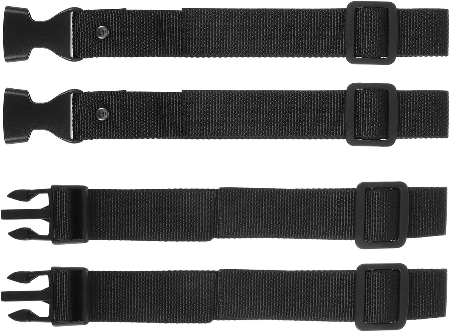 2Pack Backpack Chest Strap Add on, Adjustable Backpack Straps, Quick Release Buckle for Hiking, Sternum Straps for Backpacks and Schoolbag, Travel, Daily