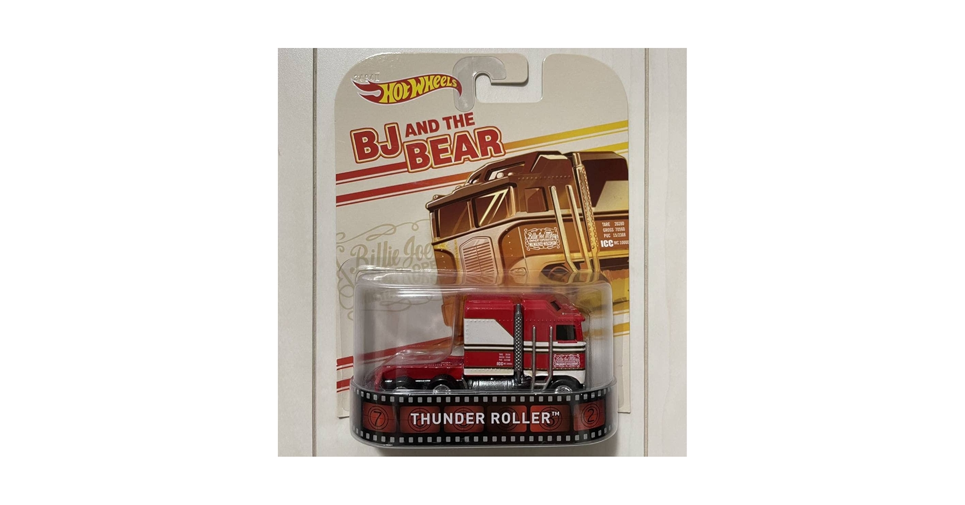 ホットウィールTHUNDER ROLLER サンダーローラー　トラック 2013年Collector EditionのTHUNDER ROLLERを頂いたので