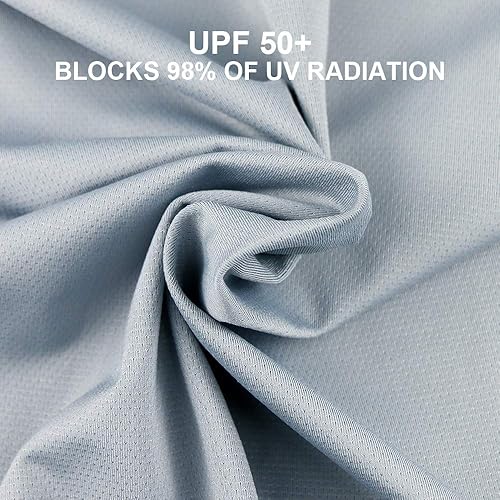 Miniatura 6 de Guantes unisex con protección UV sin dedos, UPF 50+, guantes de sol de verano para pesca al aire libre, ciclismo, senderismo, conducción, kayak