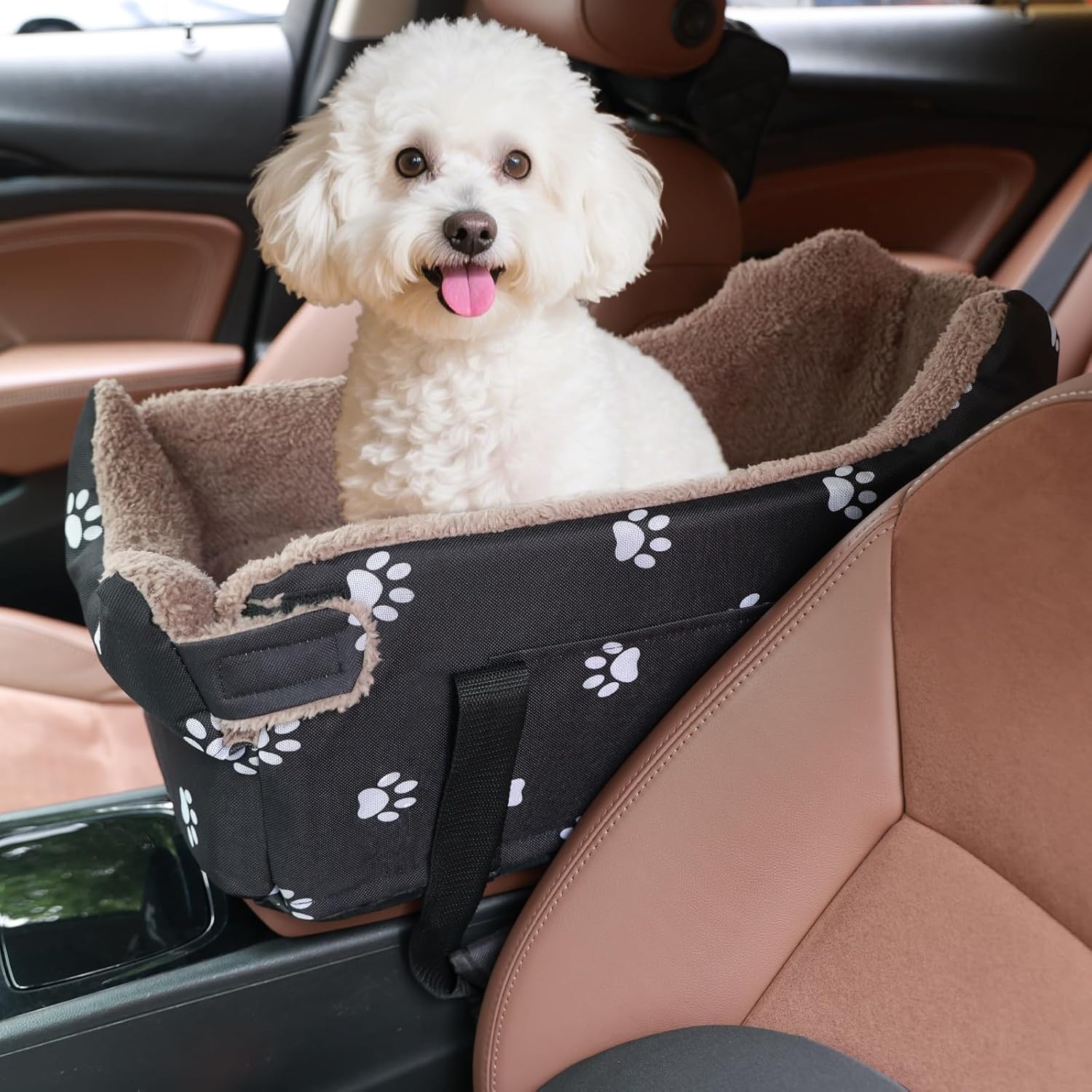 FADEYJ Console Dog Car Seat – Pet Seat for Cars (Black) FADEYJ Console Dog Car Seat – Pet Seat for Cars (Black)