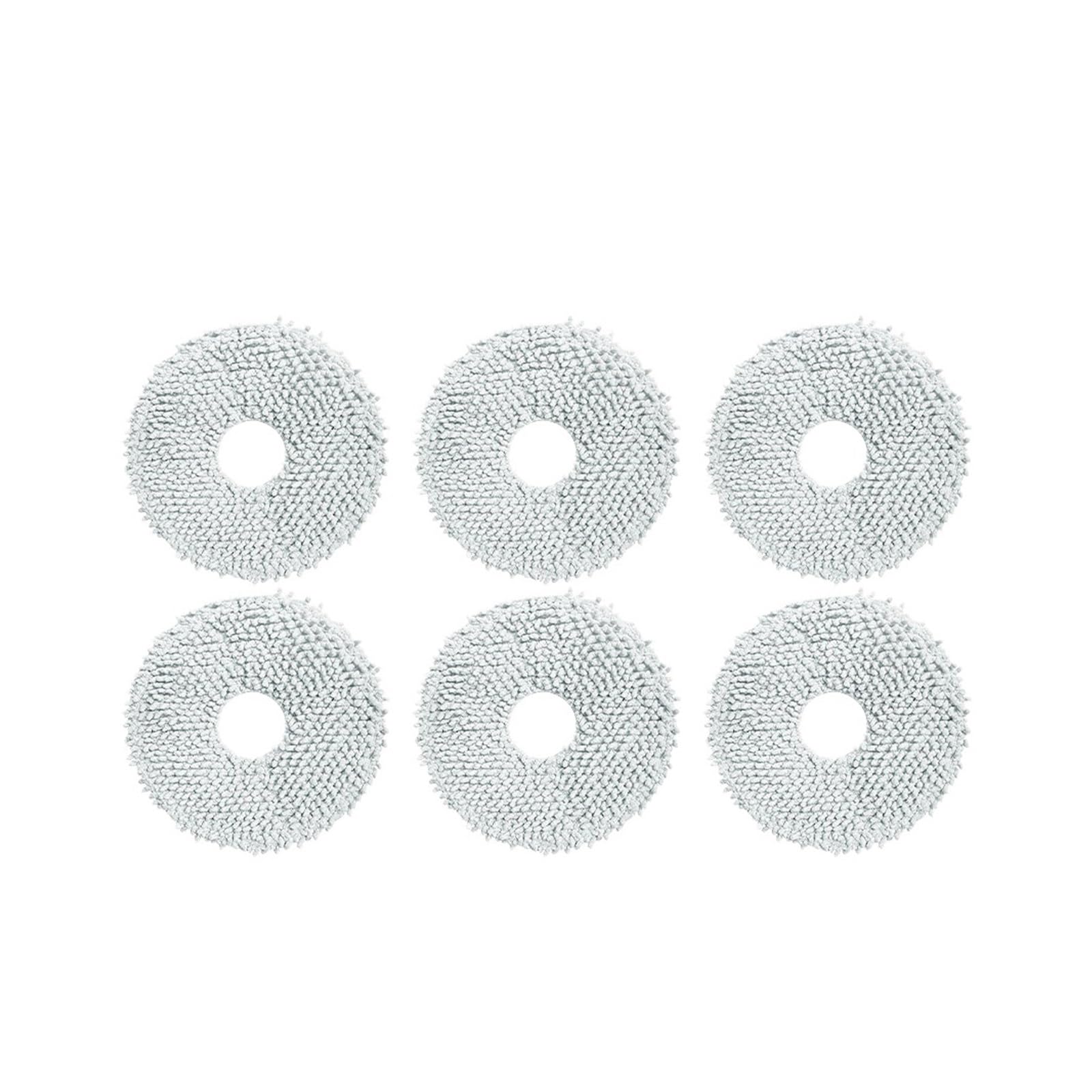 Kicici Compatible With Xiaomi Dreame Bot L10 L10s Ultra Robot Vacuum Cleaner Spare Parts Accessories Main Side Brush Hepa Filter Mop Dust Bag(6 Mops)
