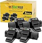 Rat and Chipmunk Traps. Prevents Accidental Triggering with Dual Tunneled Design. Covered Snap Traps for Humane Kill, Reusable, Pest Control for Rats, Indoor & Outdoor Use. 4 Pack