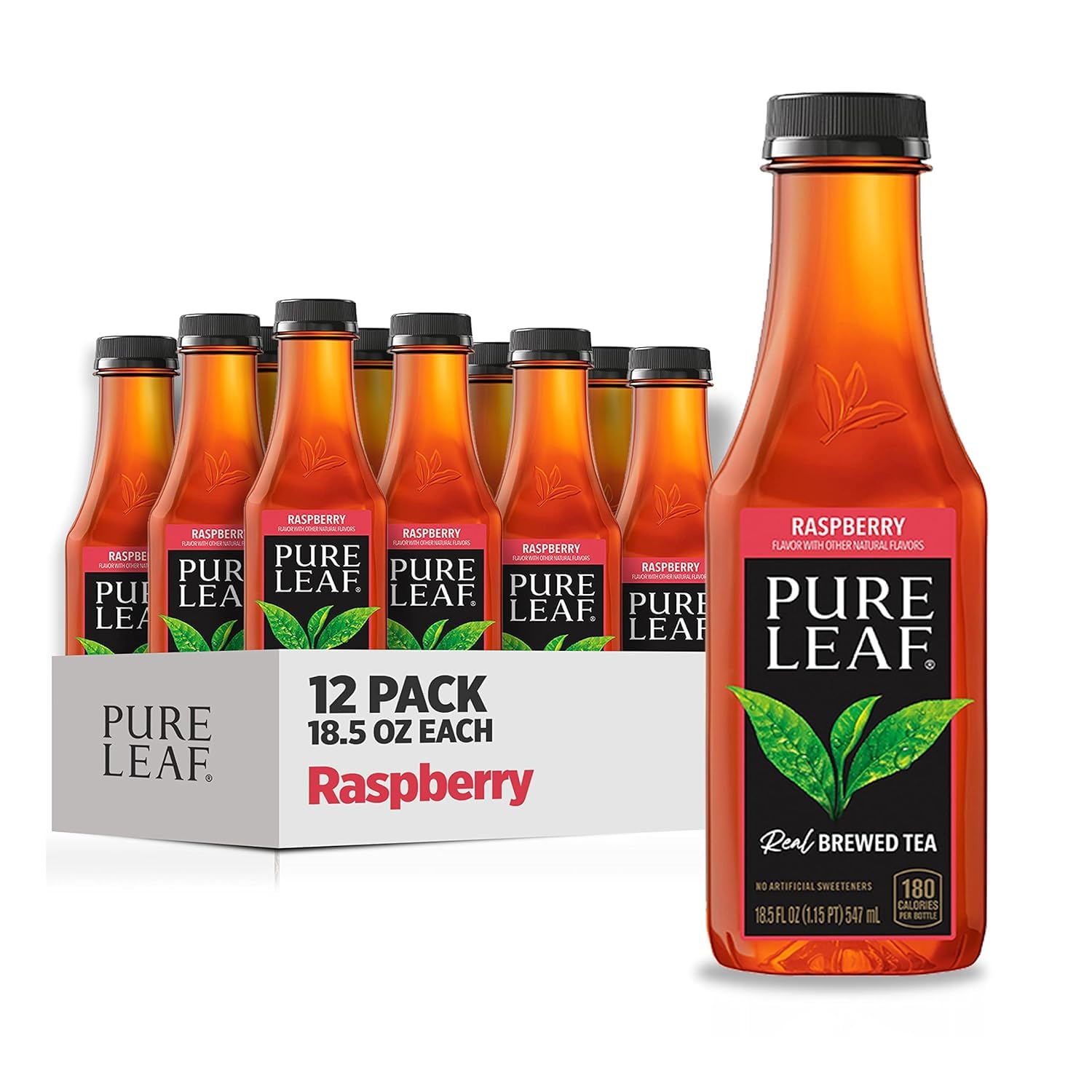 Shipped by B4Y-Pure_Leaf Raspberry Iced Tea, 18.5 oz Bottles (24, 18.5, Fl Oz)