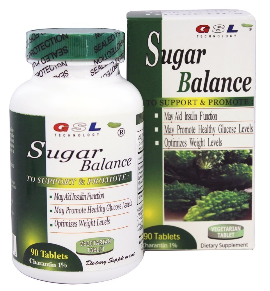 GSL (6 Bottles) Sugar Balance Supplements | 90 Tablets/Bottle(Total 540 Count) TECH Sugar Balance | Made in USA | (6 Packs) Sugar Balance |