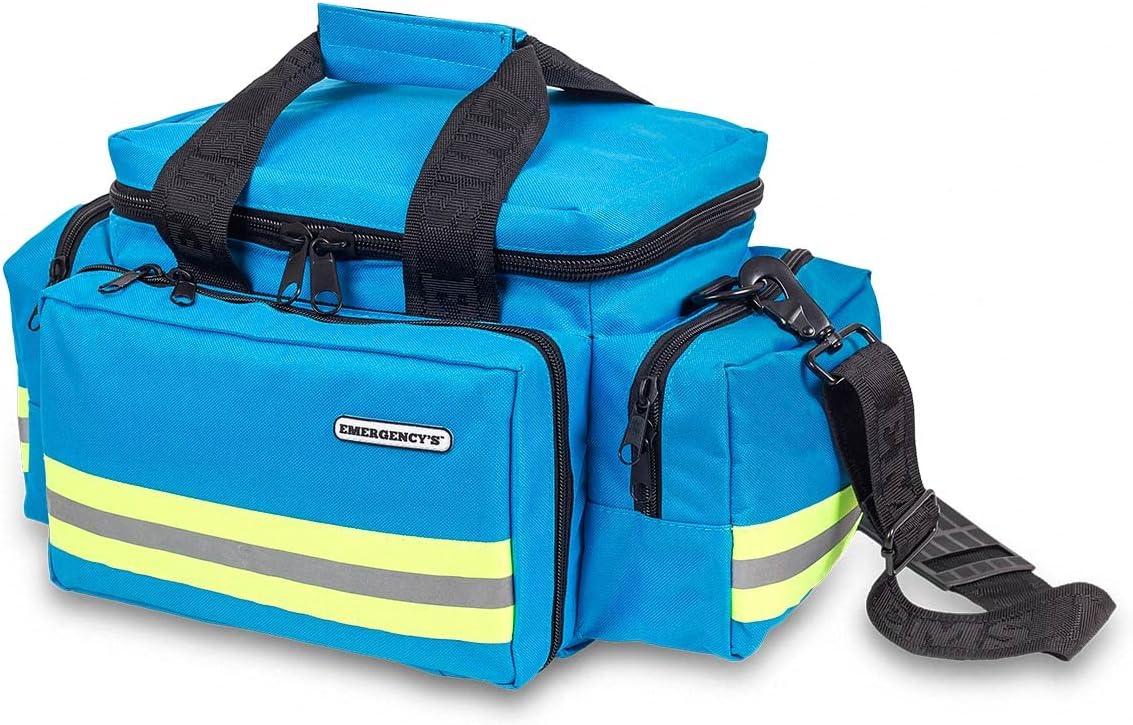 Elite Bags EMS Light Bag Emergency Bag | Basic Life Support | First Responder | EMT Bag | First Aid Kit (Blue)…