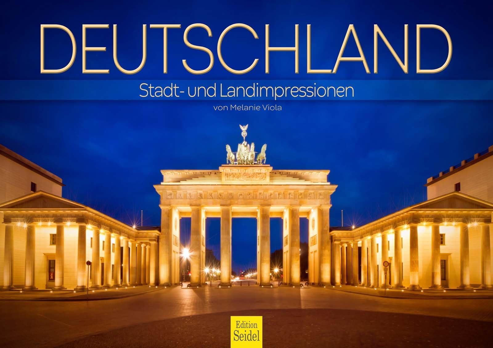 Edition Seidel Premium Calendar Germany City and Country Impressions 2024 Format DIN A3 Wall Calendar Berlin Hamburg Nuremberg Ulm Potsdam Wernigerode Spreewald Rügen Bodensee Melanie Viola