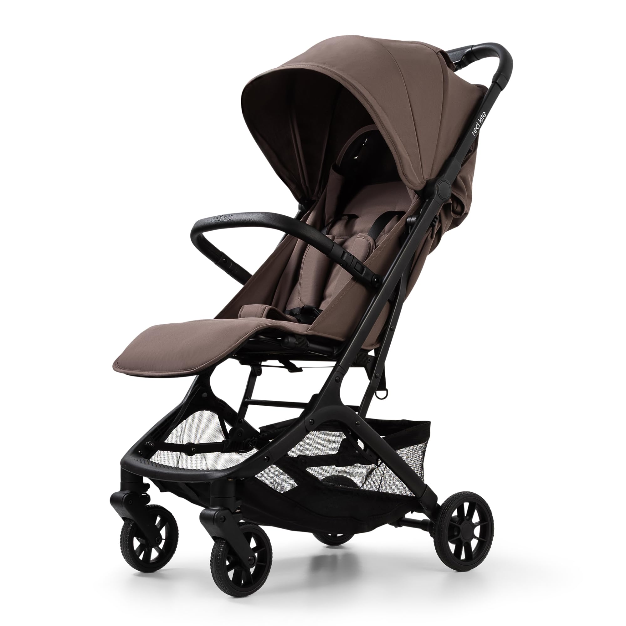 Red Kite Push Me Explor - Passeggino pieghevole ultra compatto, colore: biscotto
