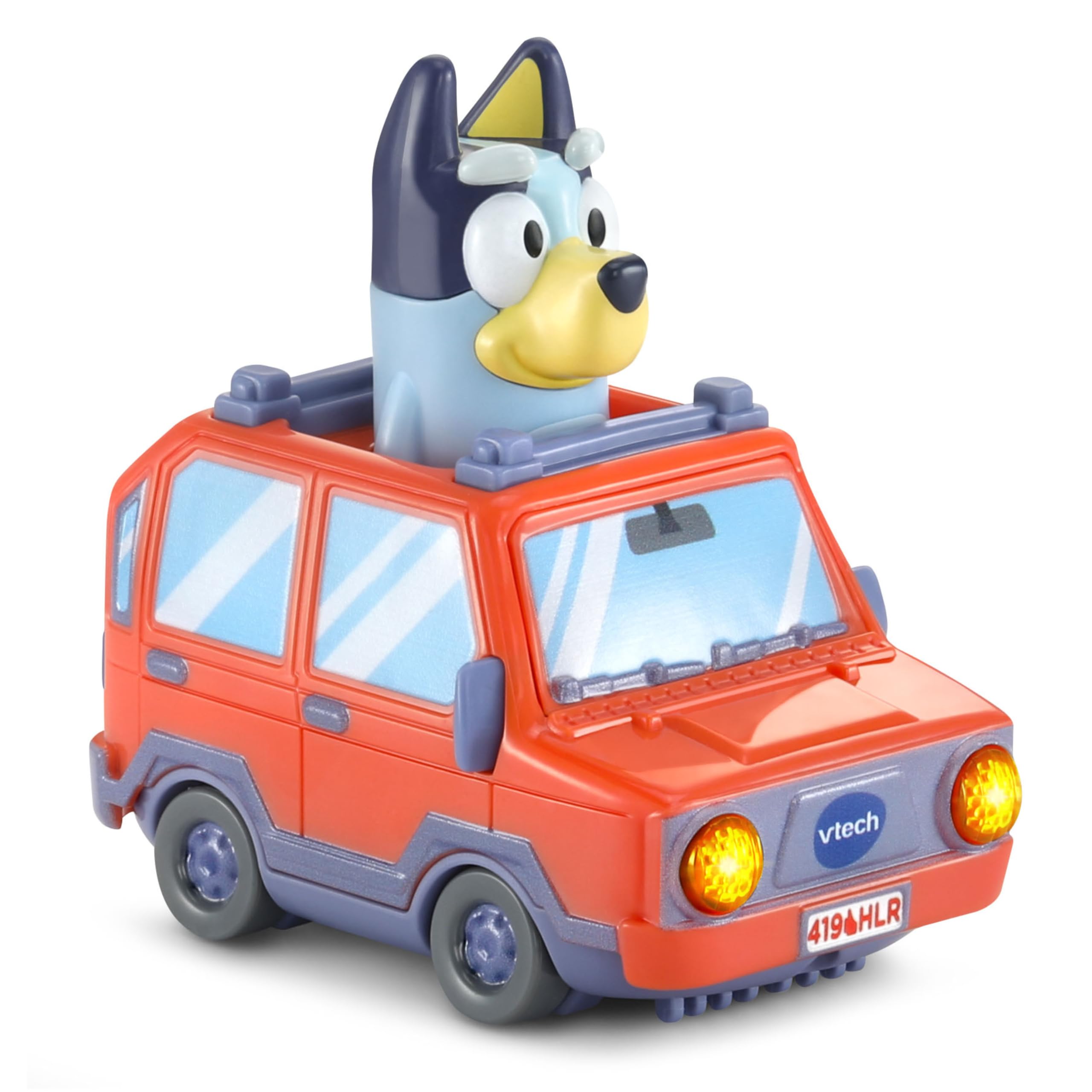 VTech Tut Tut Bolides Bluey Parcours City Toboggan, Circuit Voiture Enfant