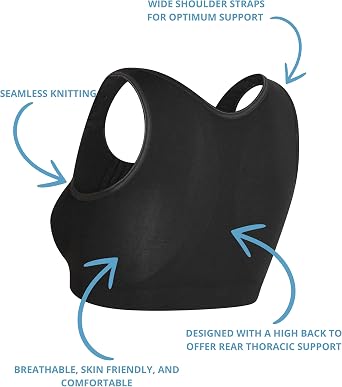 CAREFIX Bree Post Breast Augmentation Bra | Comfortable Post Breast Reduction Surgery Bra