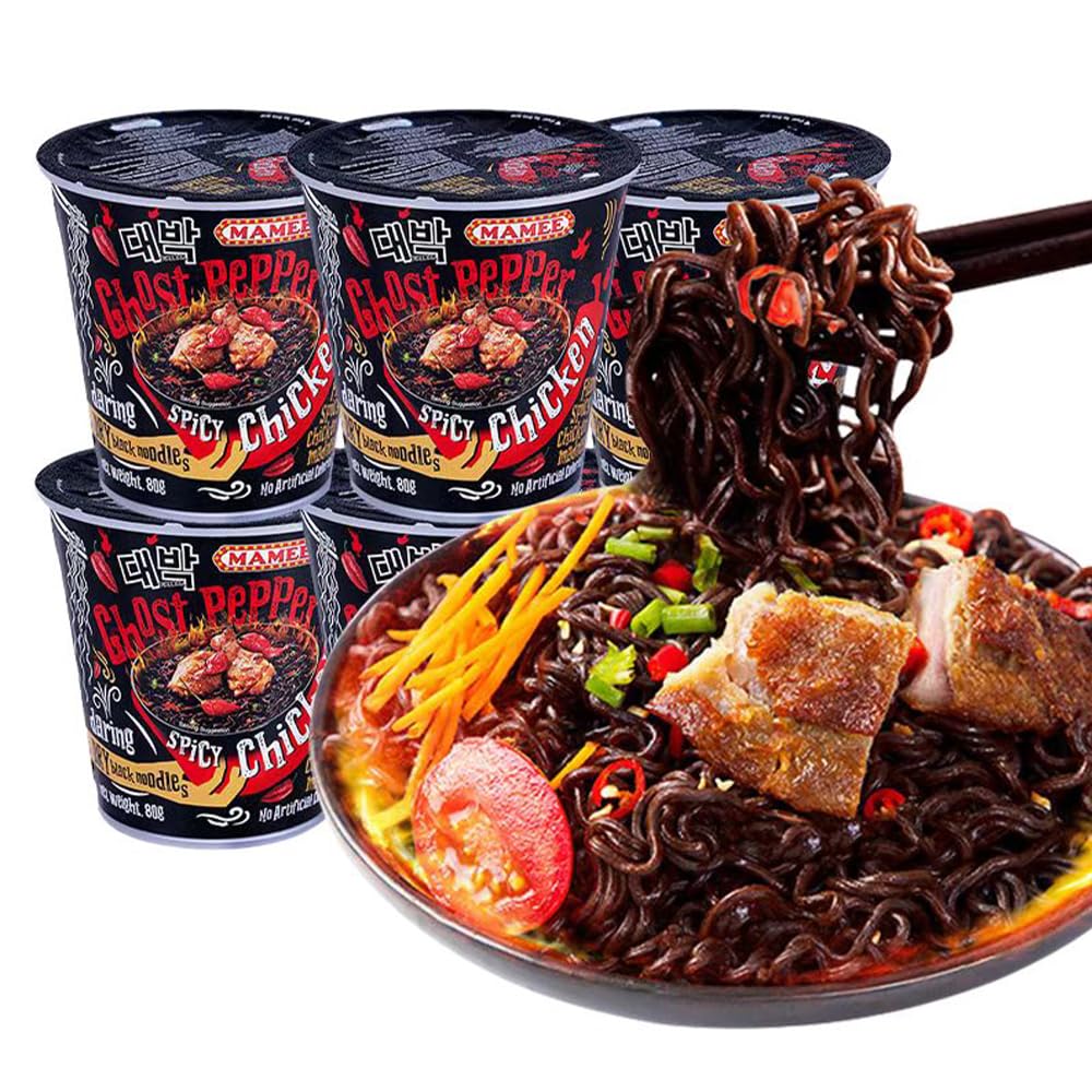 Amazon.co.jp: ‌ママ鬼唐辛子麺‌ 100w辣度激辛 強いスパイシーな匂い