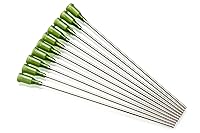 Vista 1 de Paquete de 10 - Aguja dispensadora de 4" - Punta roma Luer Lock (calibre 14, oliva)