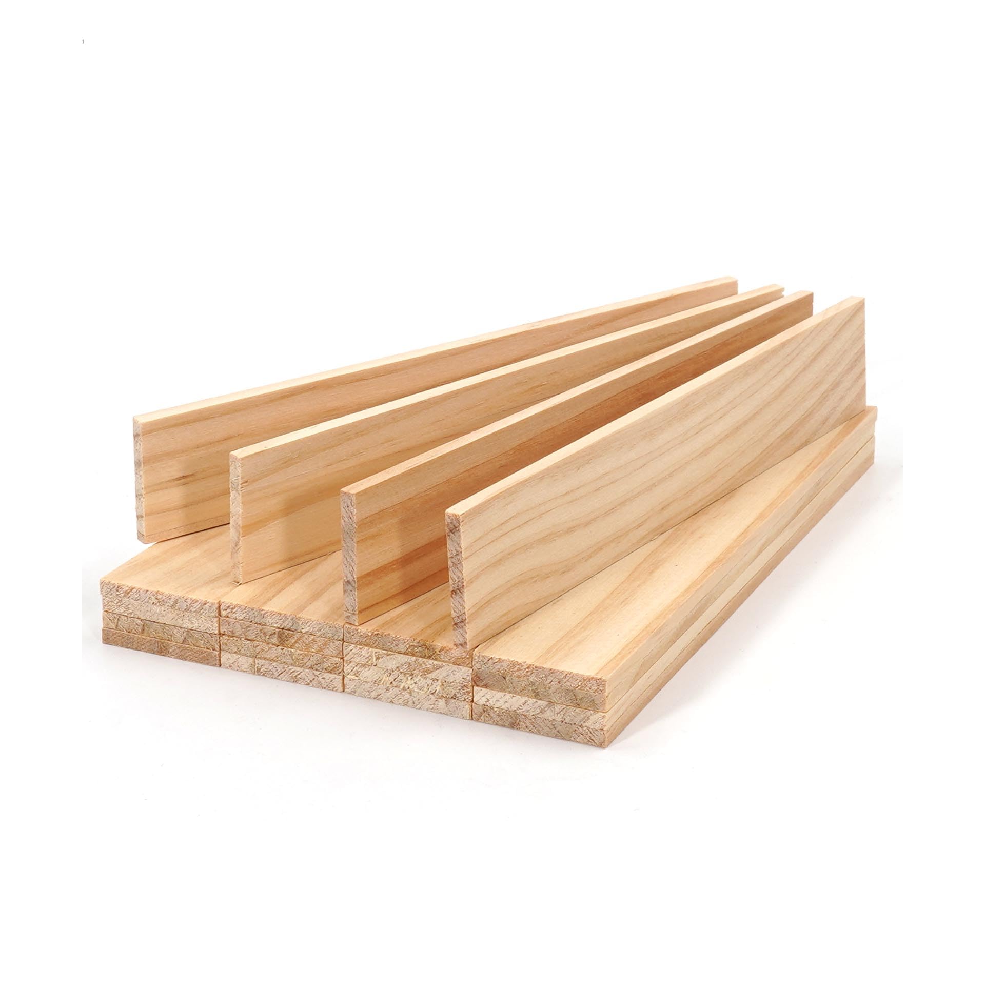 Wood Strips Slats Square Wooden Dowels for Crafts 1/4"x 1" x 15", 20 PCS Wood Trim Planks for Wall, Wooden Sticks for Crafting, Unfinished Pine Lumber Pieces for Woodworking Models Making Dollhouses — Amazon image 9