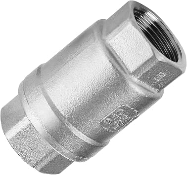 3/4" DN20 Female Thread in-Line Spring Check Valve,Two Way Check Valve,Stainless Steel Check Valve for,Chemical,Electricity