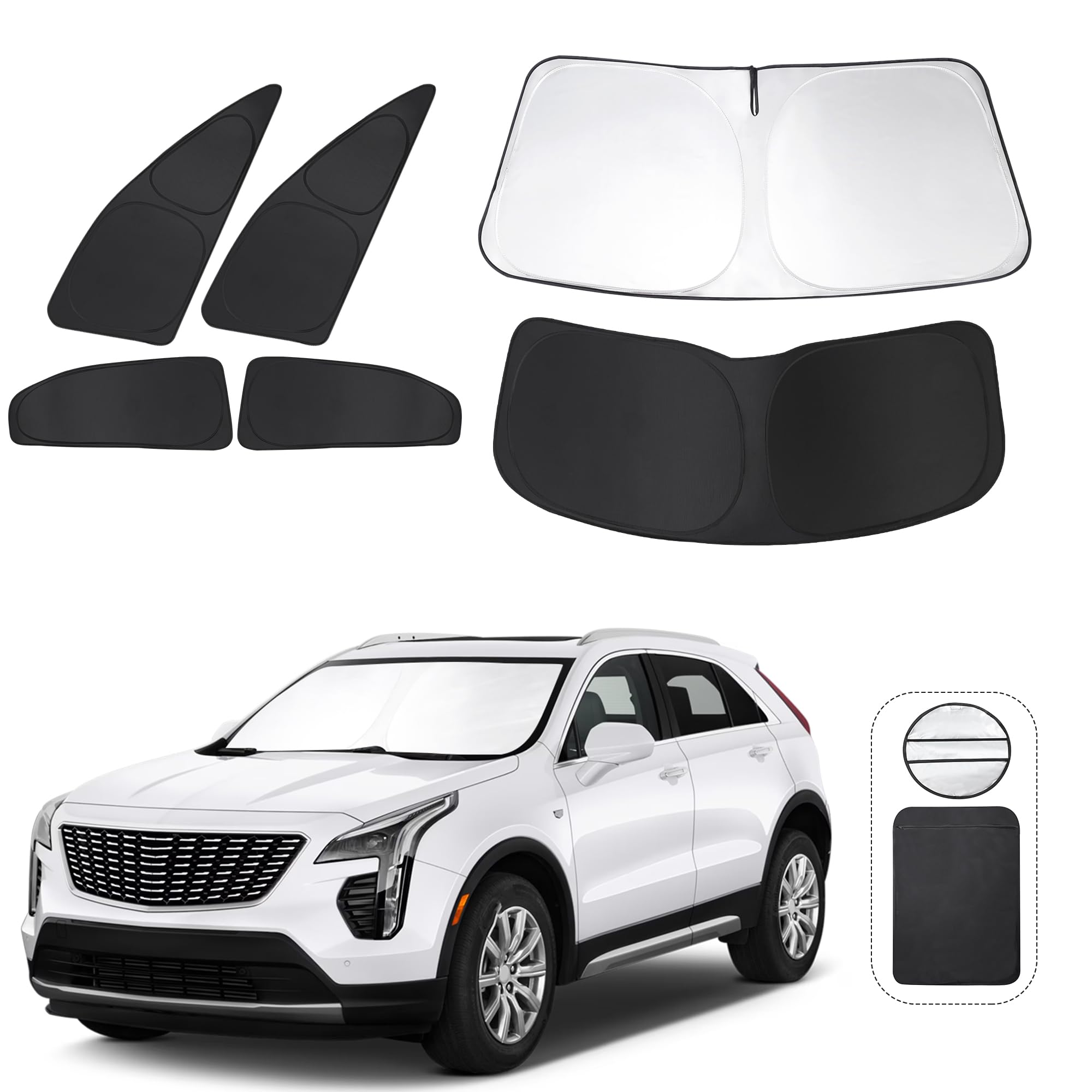 Amazon.com: TINGLU Window Shades for Cadillac XT4 2019-2024 2025