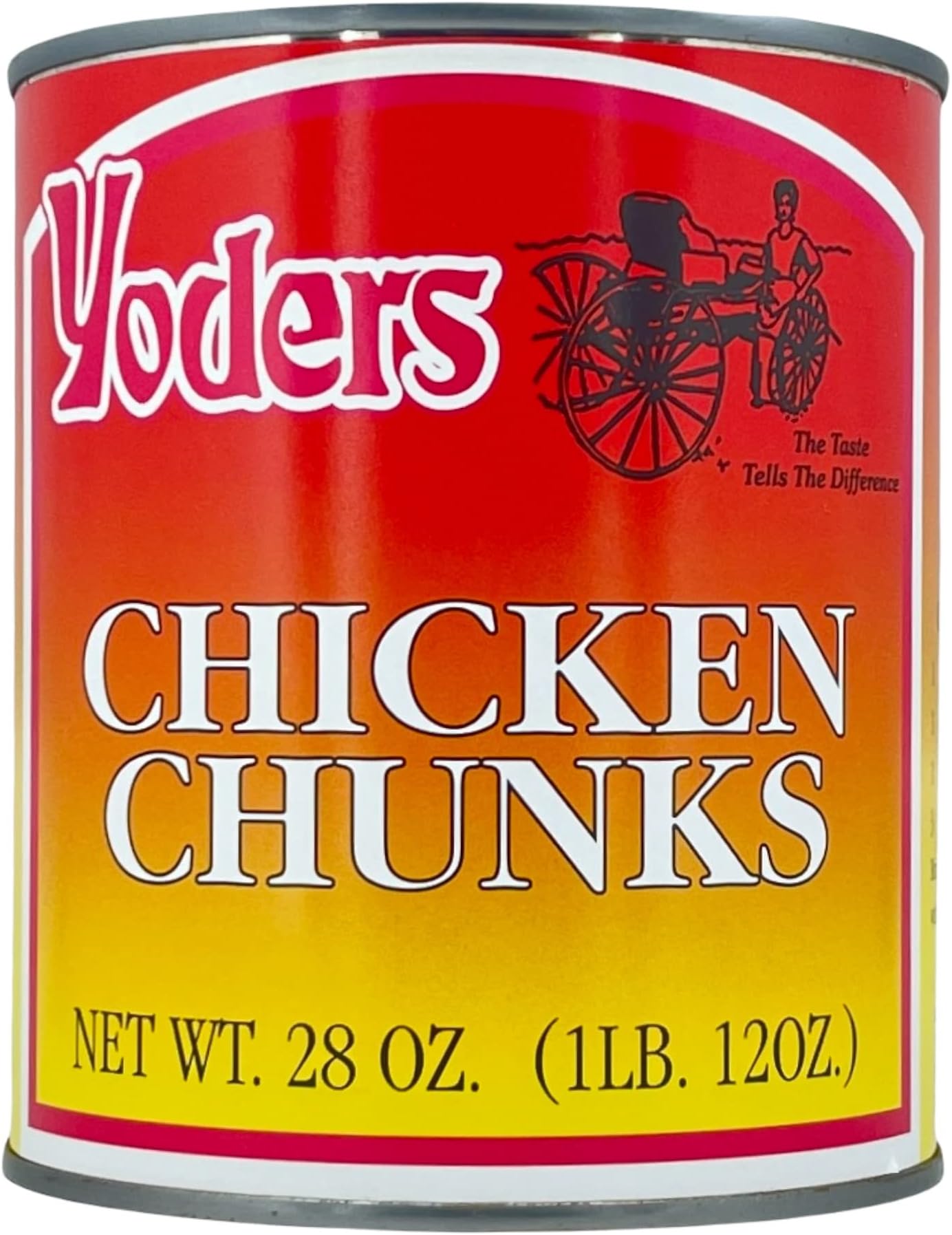 Yoders Fully Cooked Canned Chicken Chunks, 28 oz