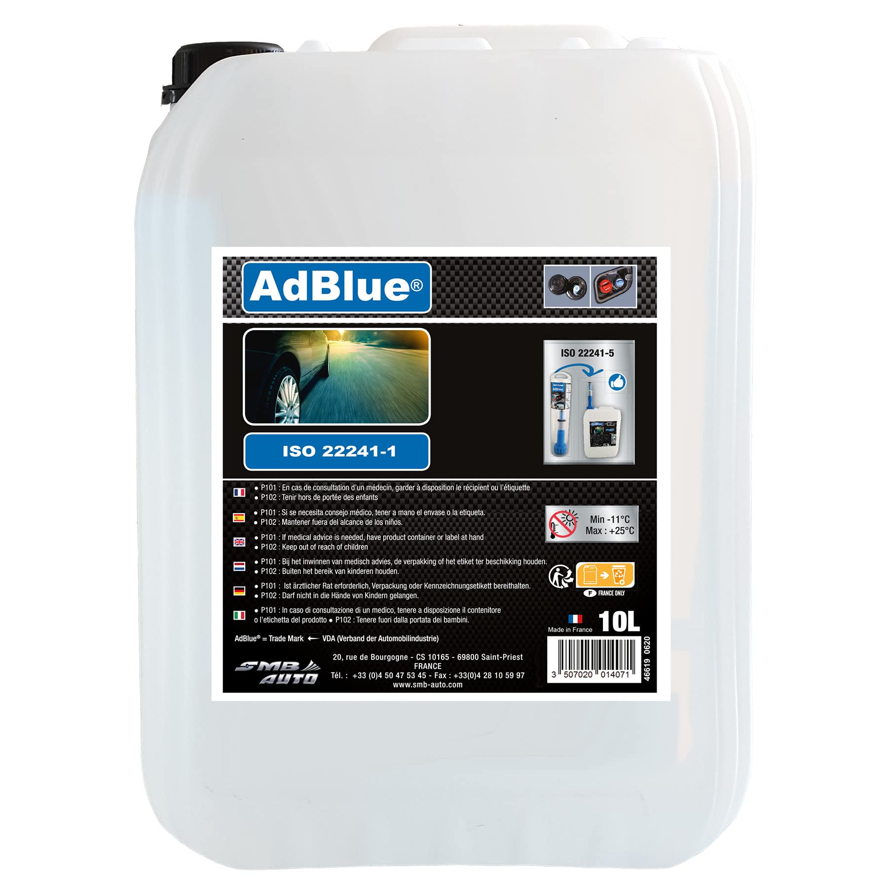 SMB AUTO 3280 AdBlue Harnstoff für Diesel 10L Kanister