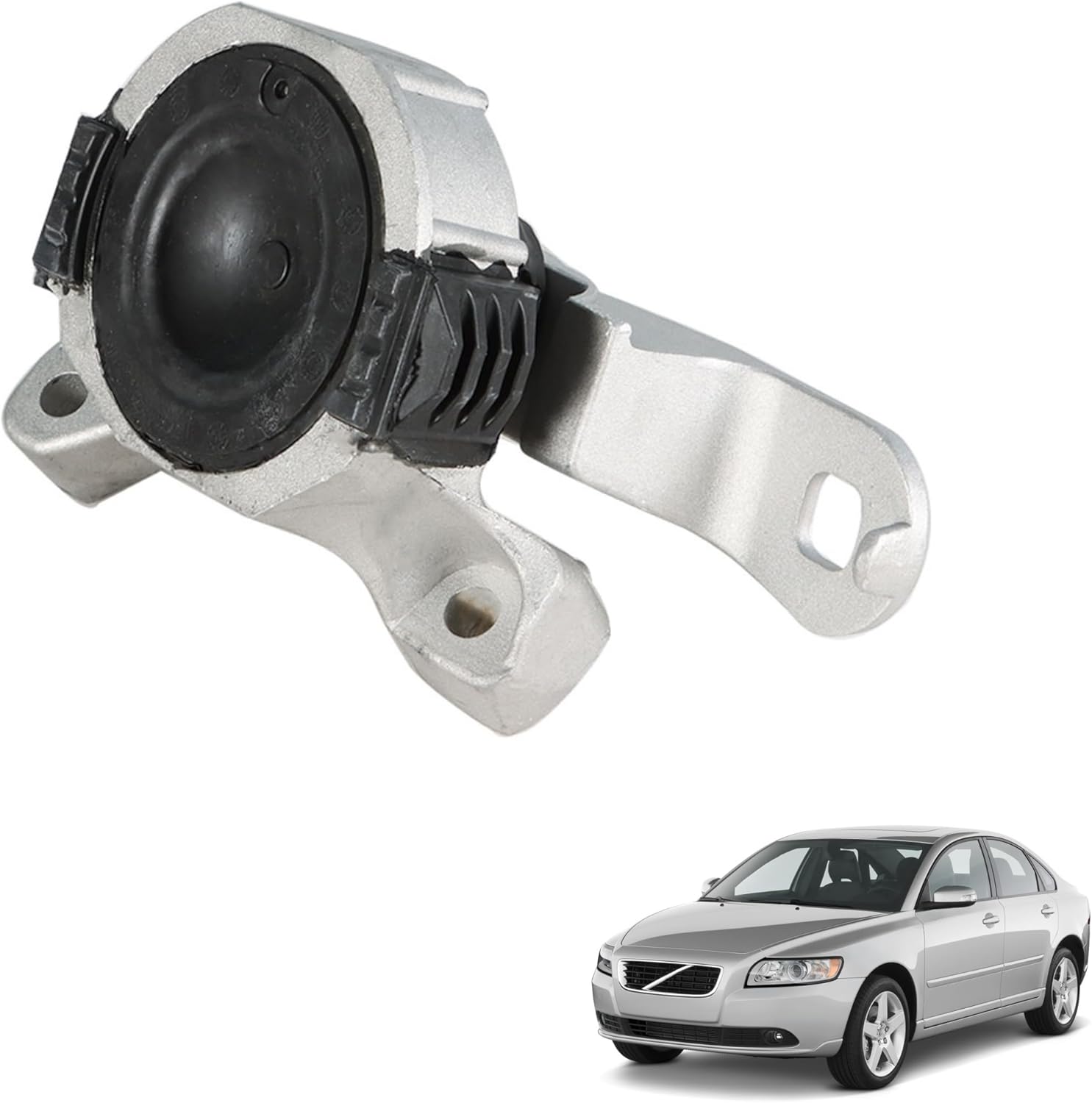 Front Right Lower Engine Motor Mount Replacement for 2004 2005 2006 2007 2008 2009 2010 2011 2012 2013 S40 C70 V50 C30 31262676