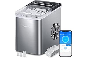 GoveeLife Ice Maker Countertop: Craft Crystal-Clear Ice Cubes in Minutes