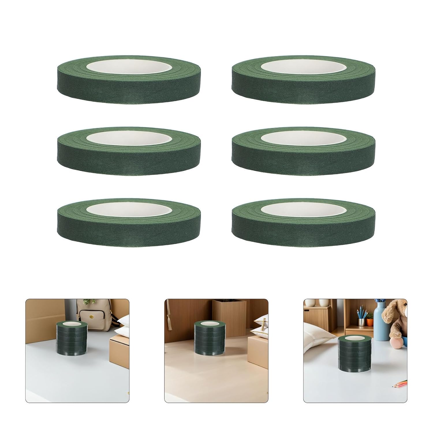 Floral Arranging Tape 12pcs Paper Roll for Wreath Making