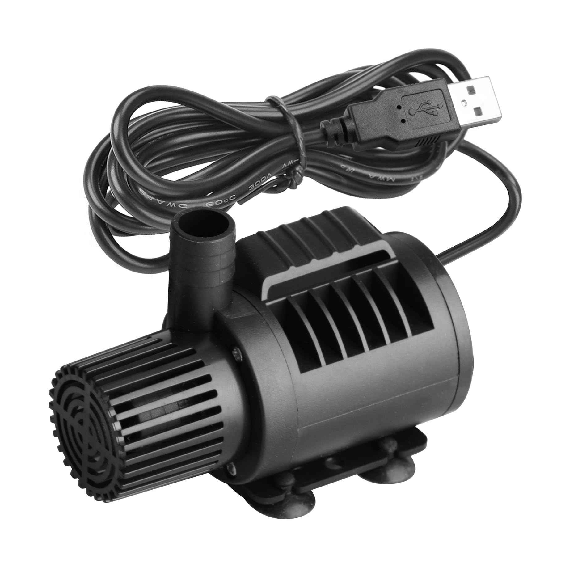 OTTFF 6.5W USB Submersible Clear Water Pump with Adjustable Flow Rate, Mini Pump for Aquarium