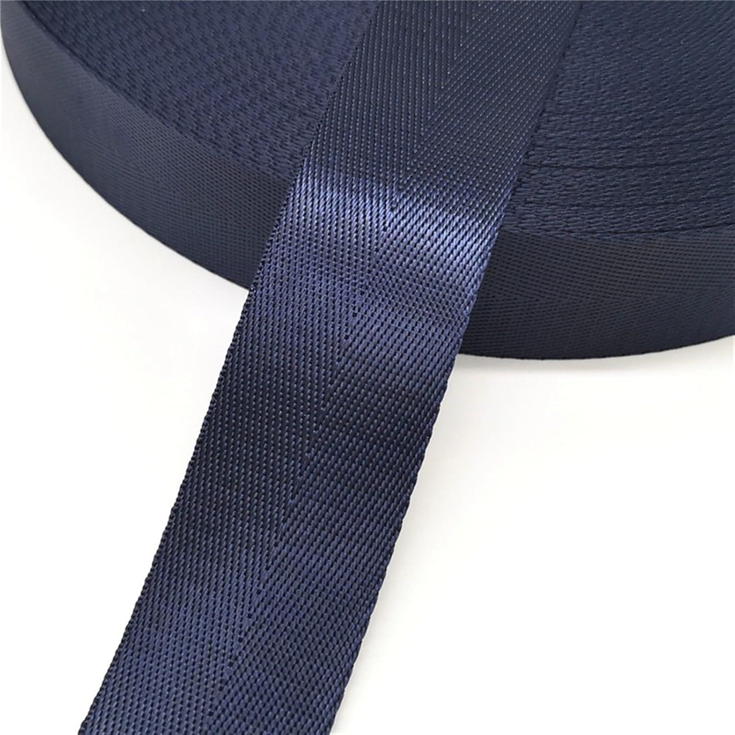 Webbing 10 Yards 38mm Strap Nylon Webbing Herringbone Pattern Knapsack Strapping Sewing Bag Belt Accessories(Sky Blue)
