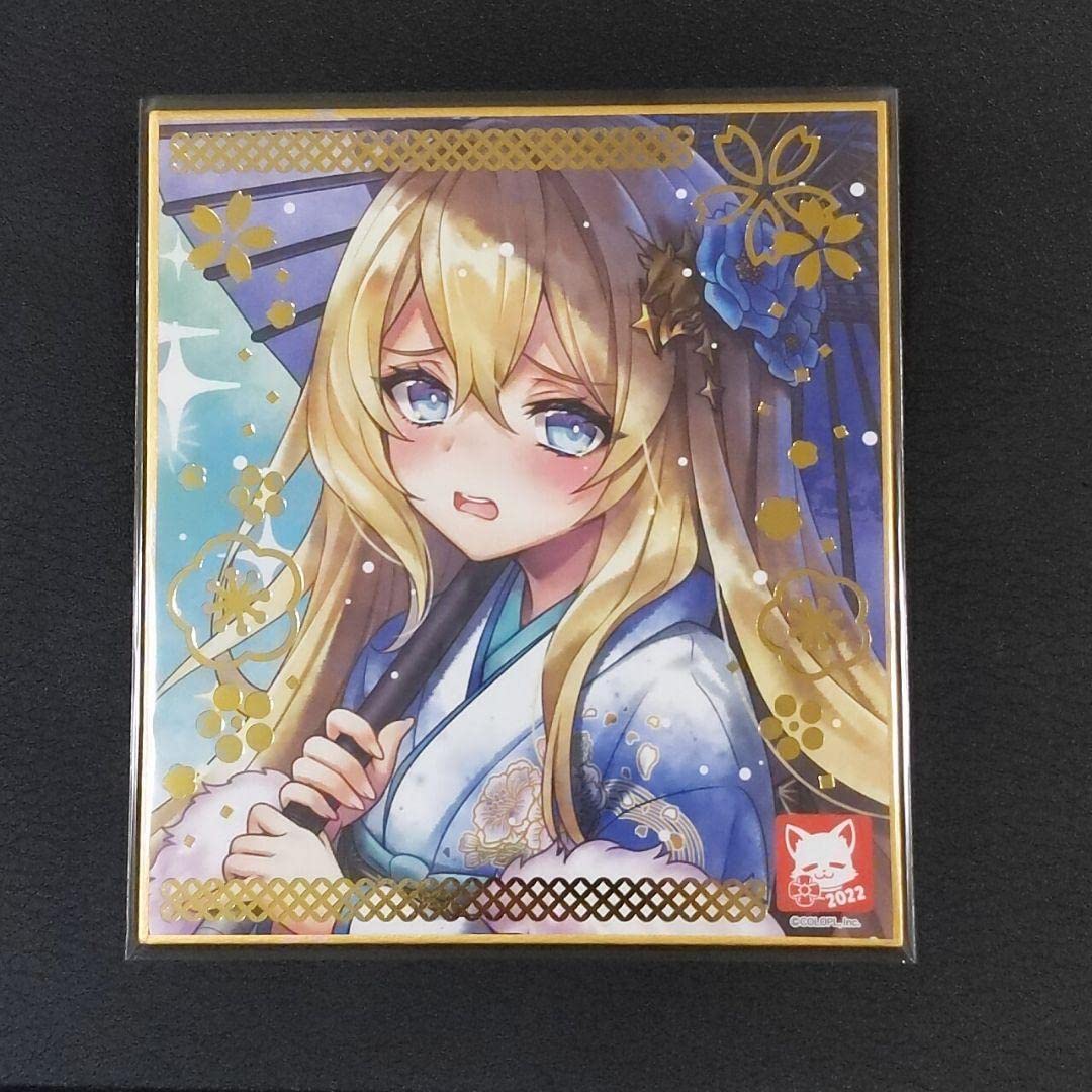 白猫プロジェクト 初夢ミニ色紙　シークレットリルテット箔押し 白猫プロジェクト 初夢ミニ色紙 シークレットリルテット箔押し