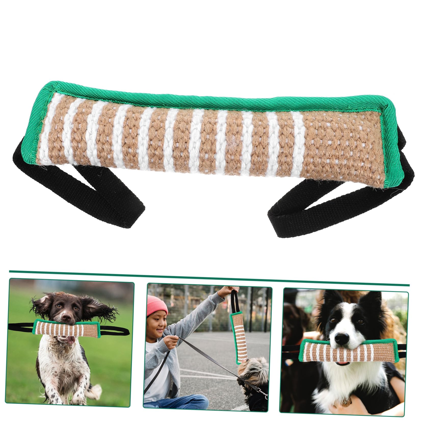 Toddmomy 3piezas Almohada De Entrenamiento para Perros Juguete Interactivo Resistente para Morder Adecuada para Perros Fabricada Yute para Hábitos De Masticación
